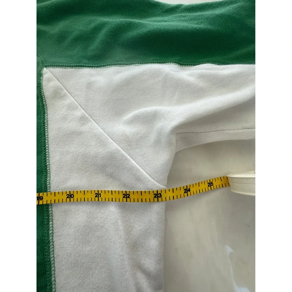 Canterbury Mens Ireland Rugby Jersey Green White Sz M Permanent TSB IRFU Vintage